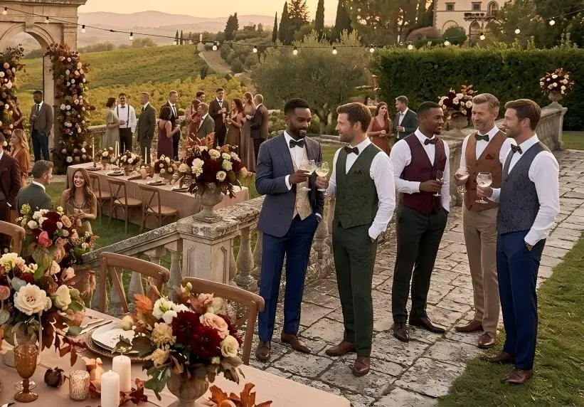 Mastering Sprezzatura How to Layer Vests & Ties for a High-End Wedding Look
