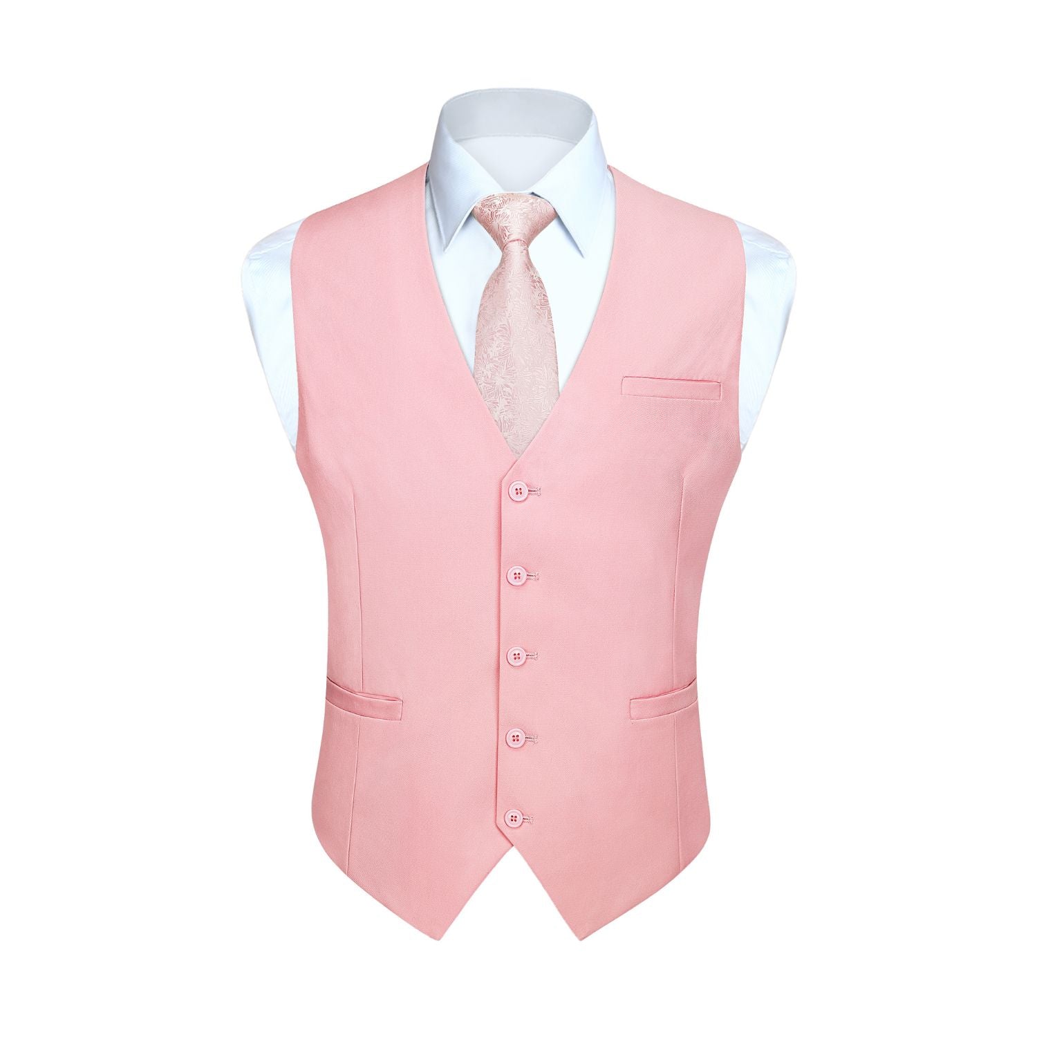 Mens Vest Rose Gold Tuxedo Vest Hisdern Men's Blush Satin Suit Vest Formal Wear L Mens Vest Rose Gold Tuxedo Vest Hisdern Men's Blush Satin Suit Vest Formal Wear L