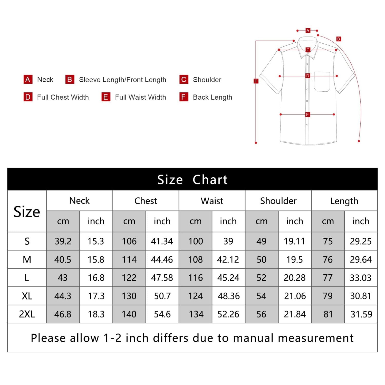 Funky Hawaiian Shirts with Pocket - NAVY BLUE/GREEN