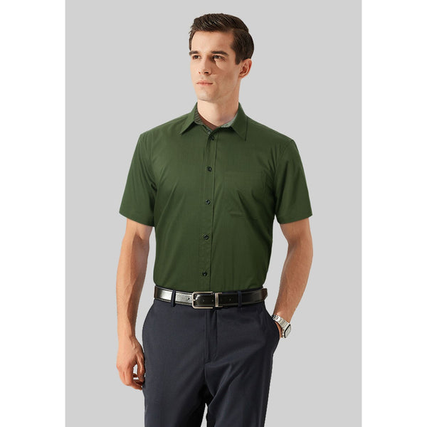 Men's Short Sleeve with Pocket - B1-GREEN 