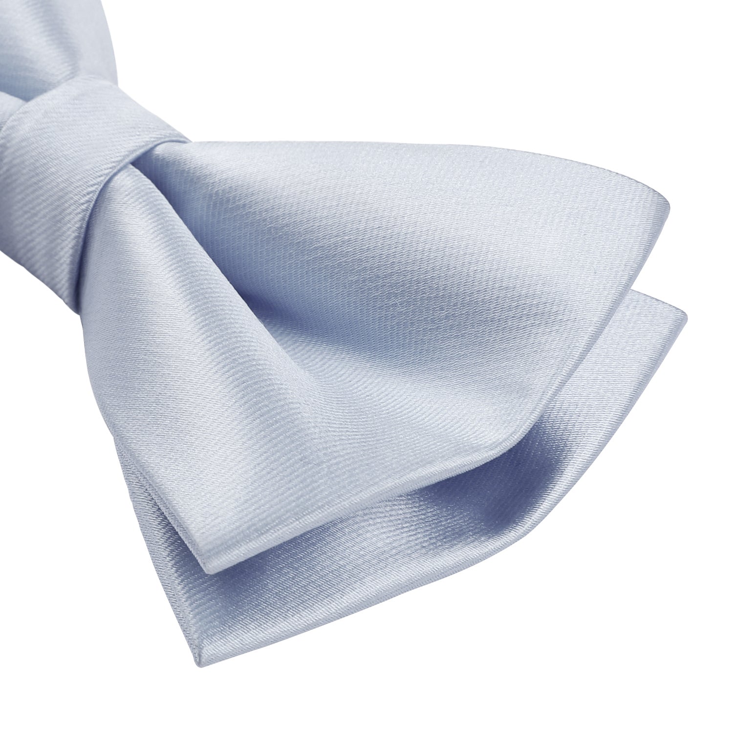 Solid Pre-Tied Bow Tie & Pocket Square - GREY