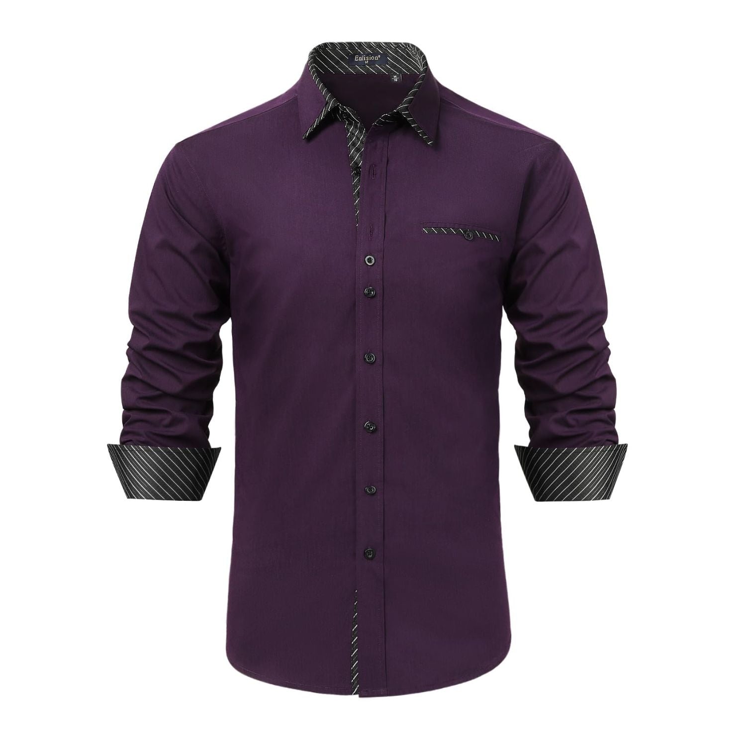 mens violet dress shirt goTIELESS Ultimate Dress Shirt (Lavender) main image 0