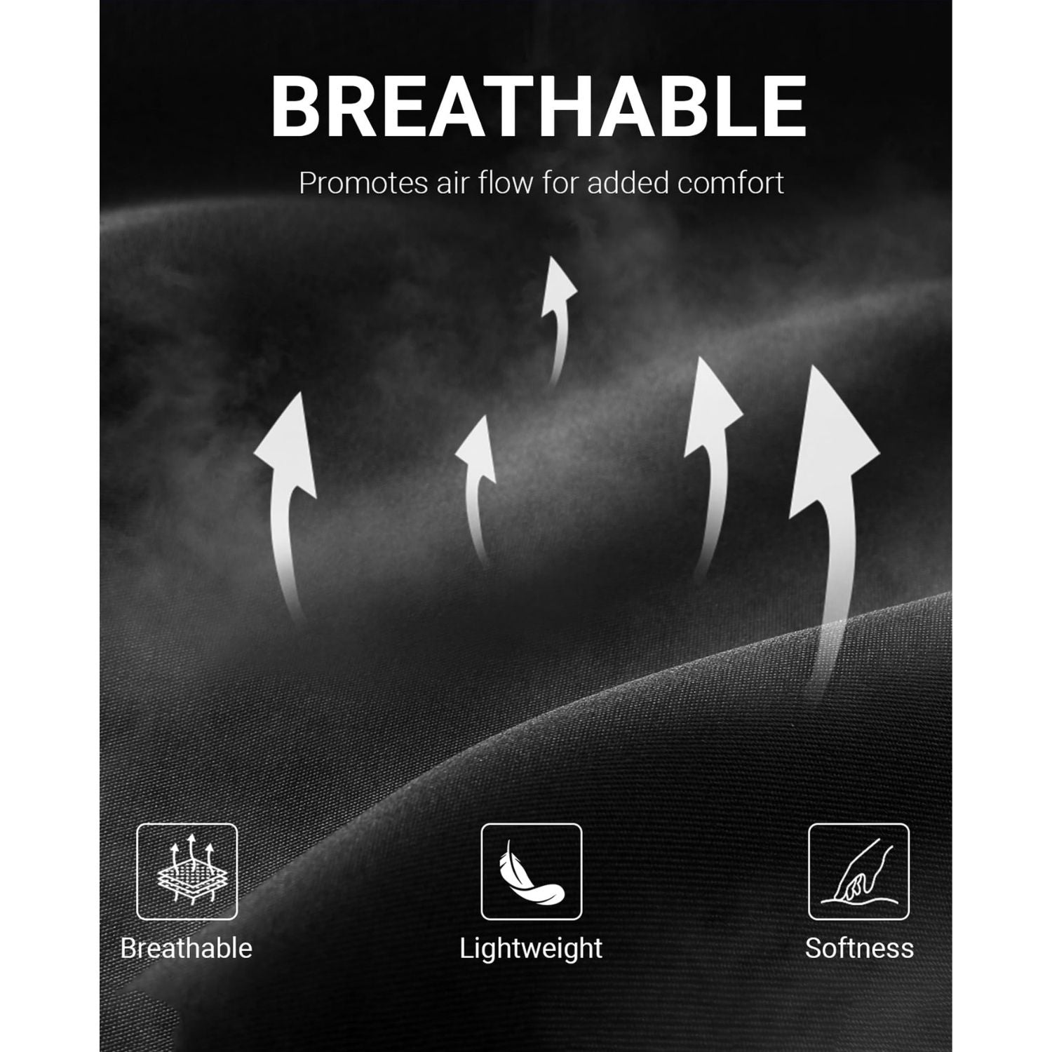 Men's Non-Iron Dress Shirt Long Sleeve 4-Way Stretch Wrinkle Free Black Formal Shirt