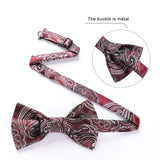 3PCS Mixed Design Pre-Tied Bow Ties - B-12 Christmas Gifts for Men