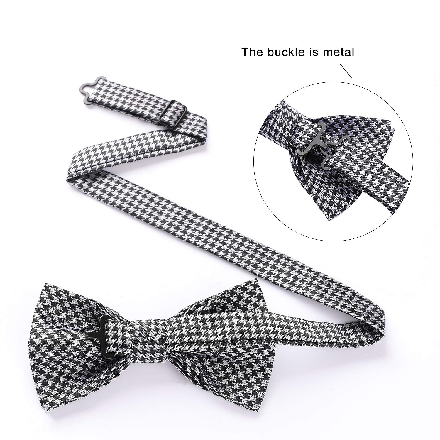 6PCS Mixed Design Pre-Tied Bow Ties - 3-B6-02 Christmas Gifts for Men