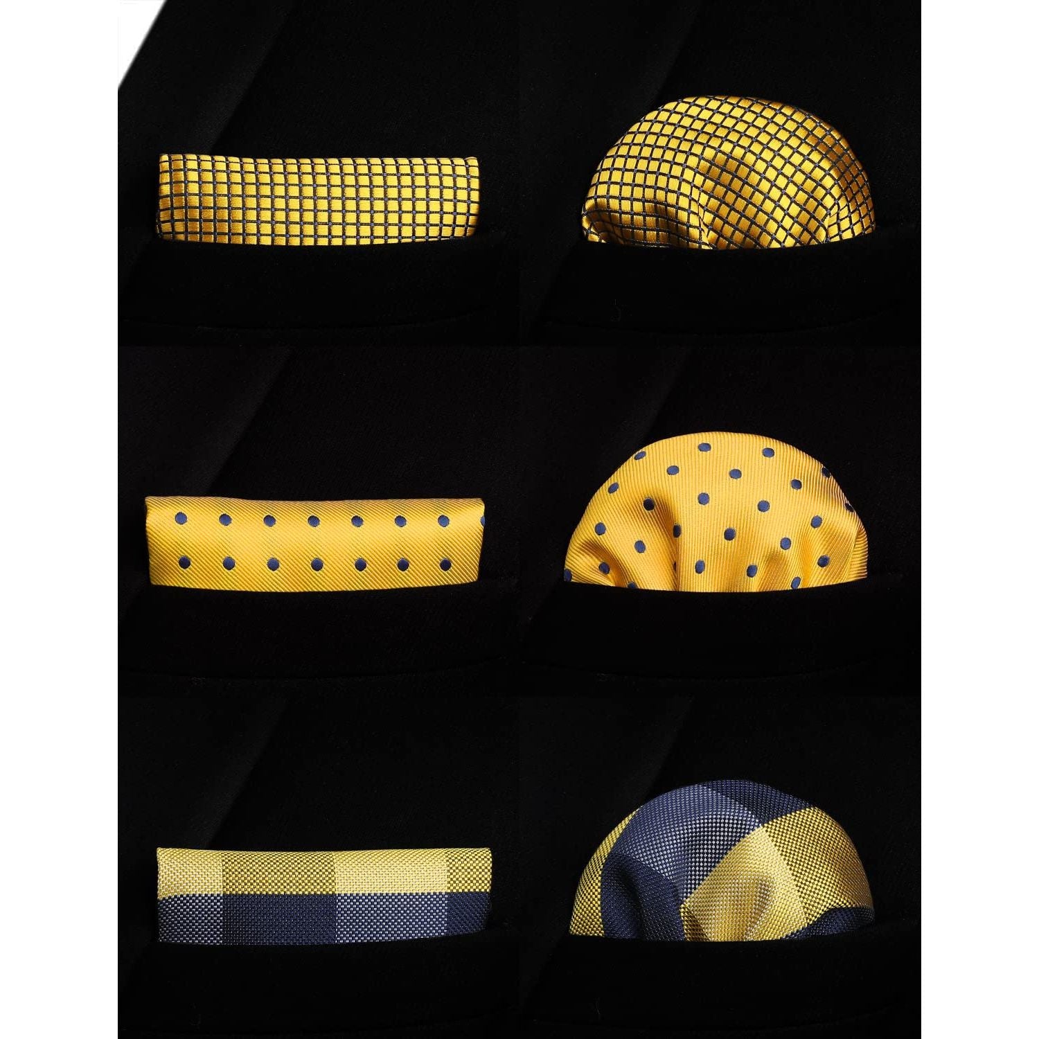 3PCS Tie & Pocket Square Set - T3-24 Christmas Gifts for Men