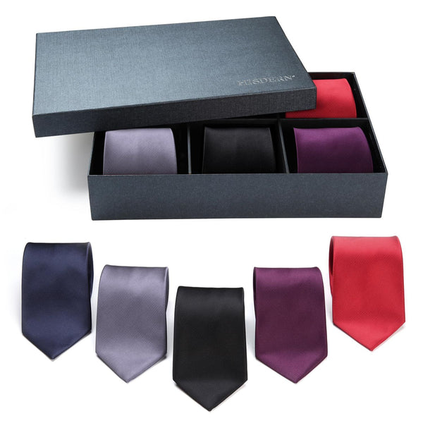 5PCS Tie & Pocket Square Set - 08 Christmas Gifts for Men