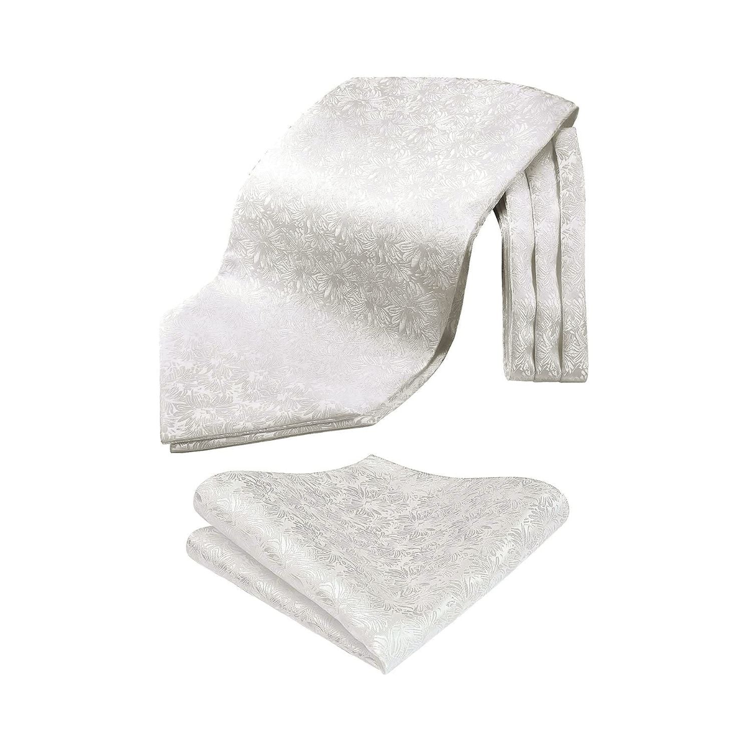 Floral Ascot Handkerchief Set - BEIGE