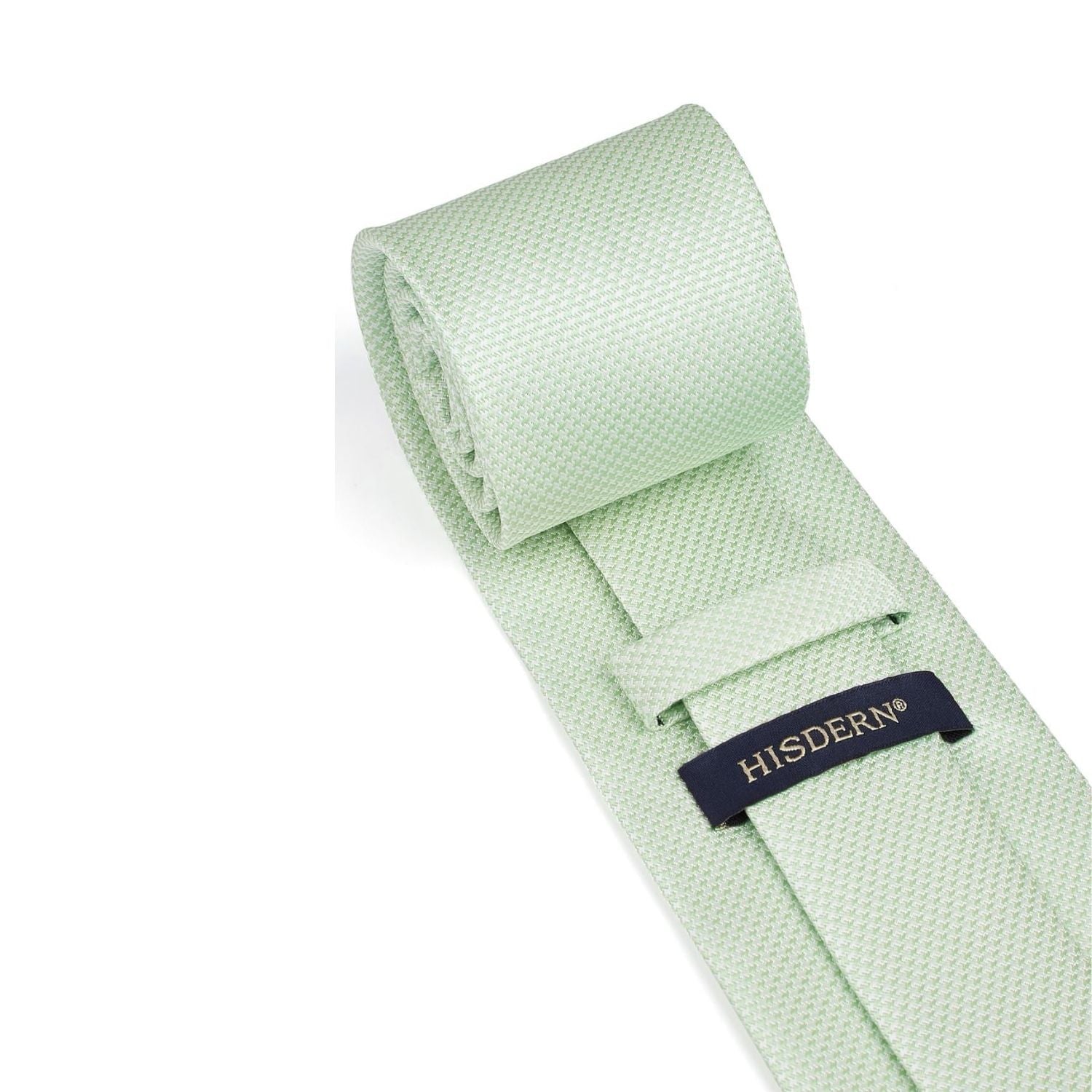 Houndstooth Tie Handkerchief Set - E-01 SAGE GREEN