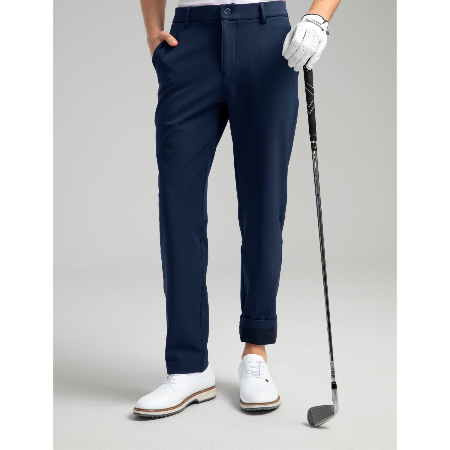 work dress pants Hisdern 701 Heat Men's Golf Pants Stretch Comfy Work Dress