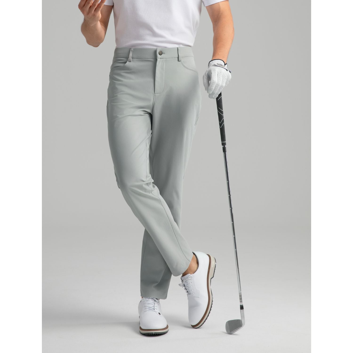 Hisdern Flex 503 Men's Golf Pants Slim Fit Stretch for