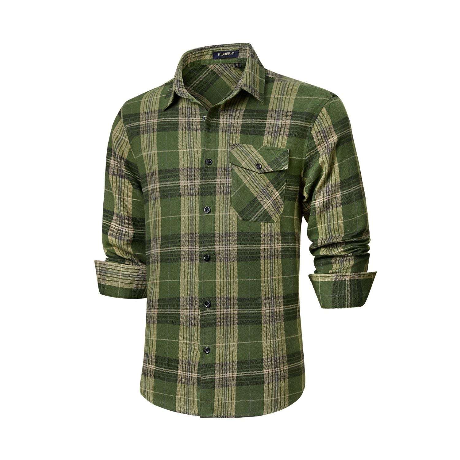 green emerald velvet dress Thursday Boot Company Men's Black Flannel Summit Flannel Shirt Size XXL main image 1