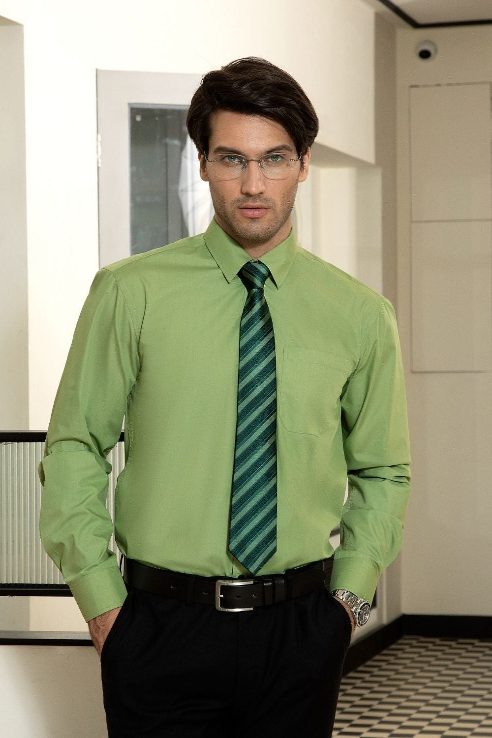 Hisdern Men Shirt