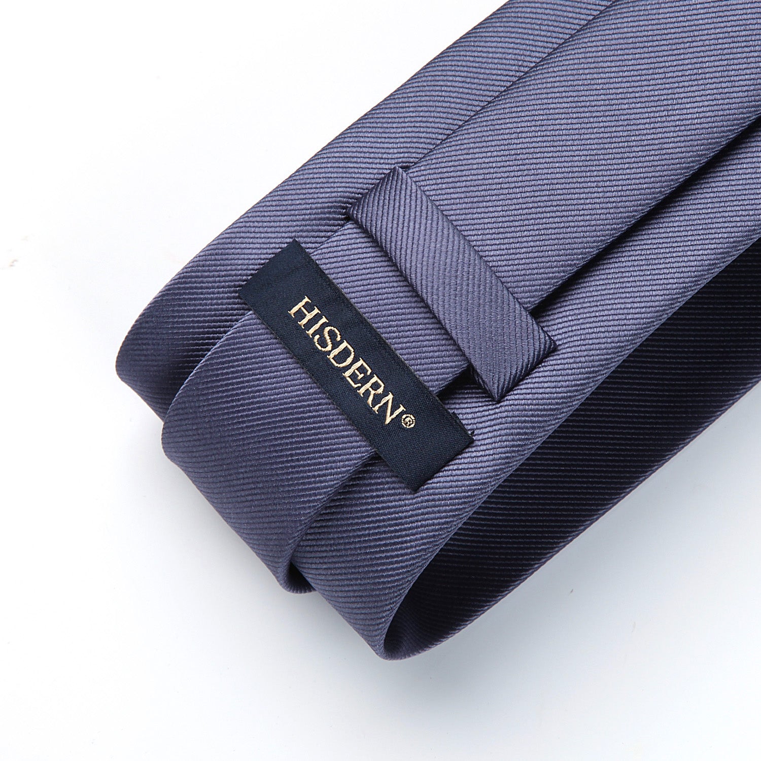 Solid Tie Handkerchief Clip - GRAY