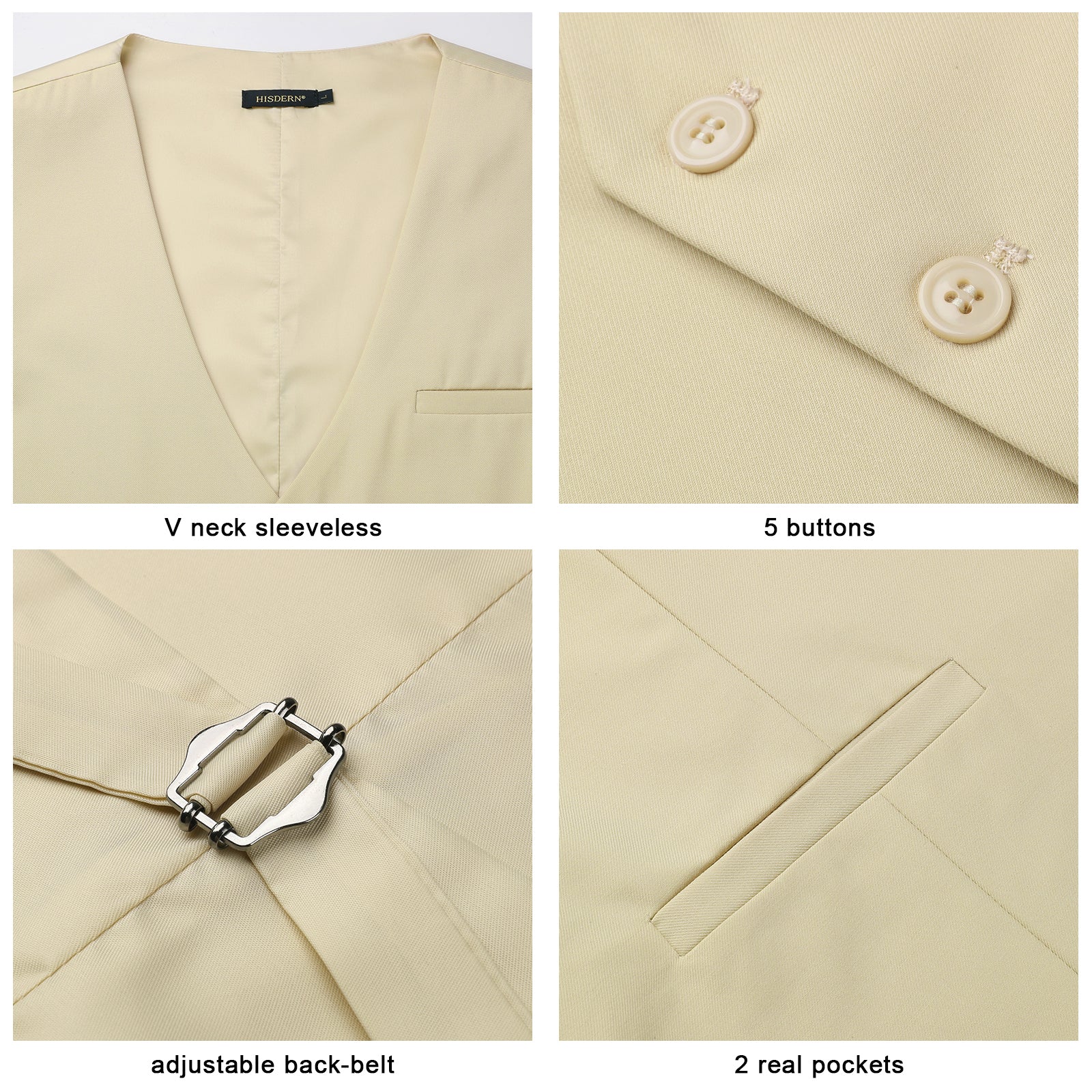 Men's Satin Suit Vest Formal Wear for Wedding Formal Wear