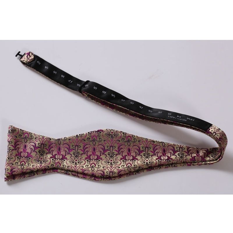 Floral Bow Tie & Pocket Square - PINK