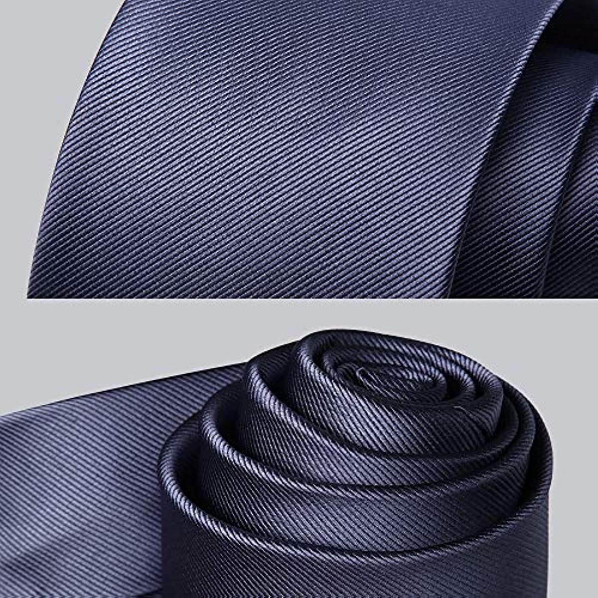 Solid Tie Handkerchief Clip - GRAY