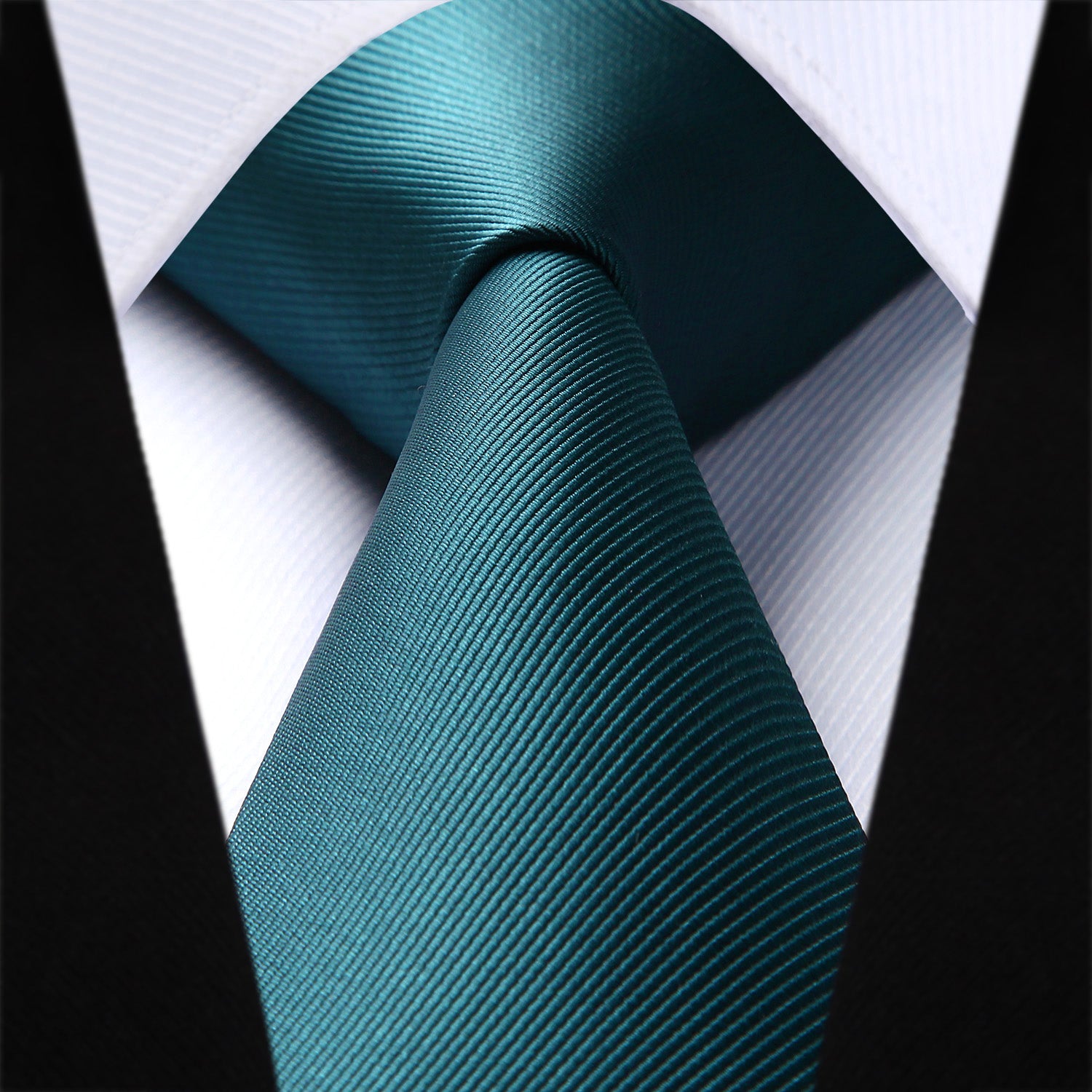 teal blue tie