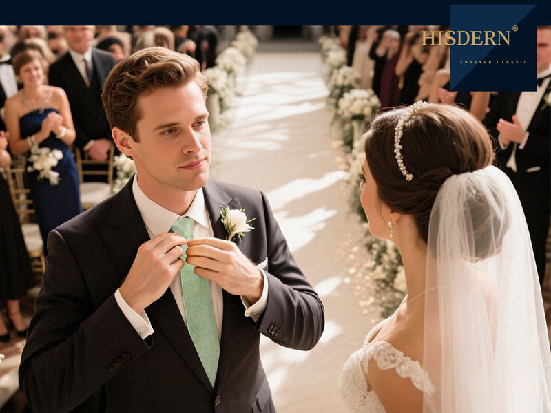 The Ultimate Wedding Style Guide: Tie vs. Bow Tie—Slay Your Look! | Hisdern