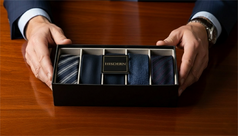 Gentleman's Gifting Premium Tie Gift Box Sets for Business & Personal Use