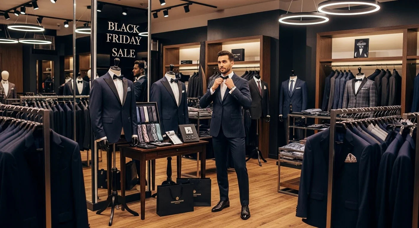 The Groom's Black Friday Building Your Wedding Day Style