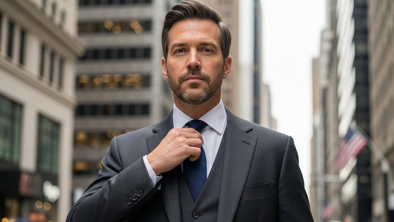 The Wall Street Dress Code Navigating Power Ties and Vests in Lower Manhattan