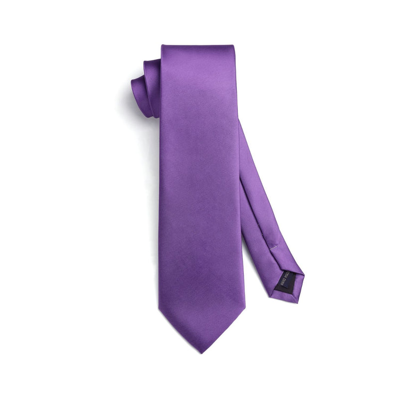 Solid Tie Handkerchief Clip - LILAC-1 