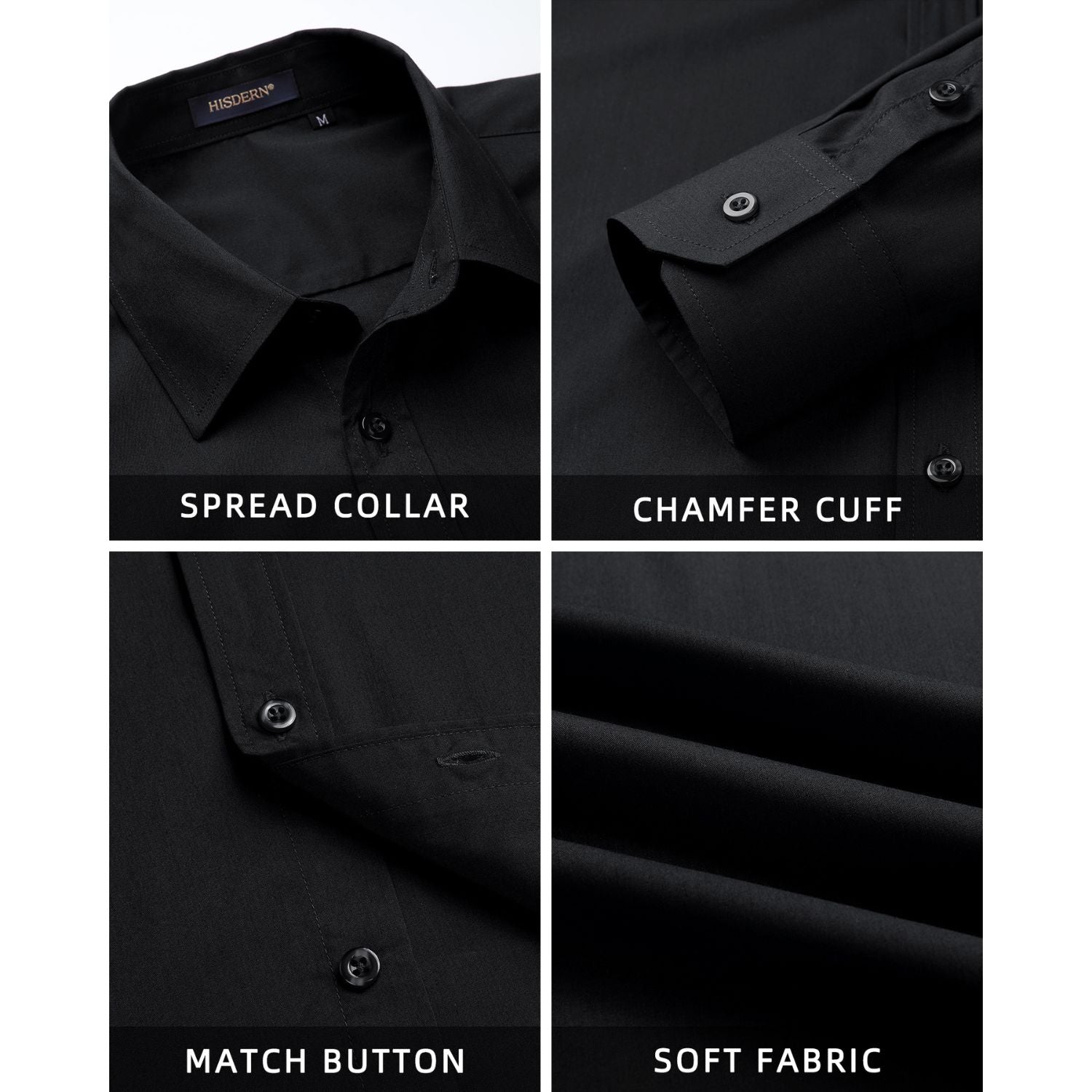 新品　BRIEFING MENS DRESS BD SHIRT ブラック　M Men's Black Dress Shirt with Pocket
