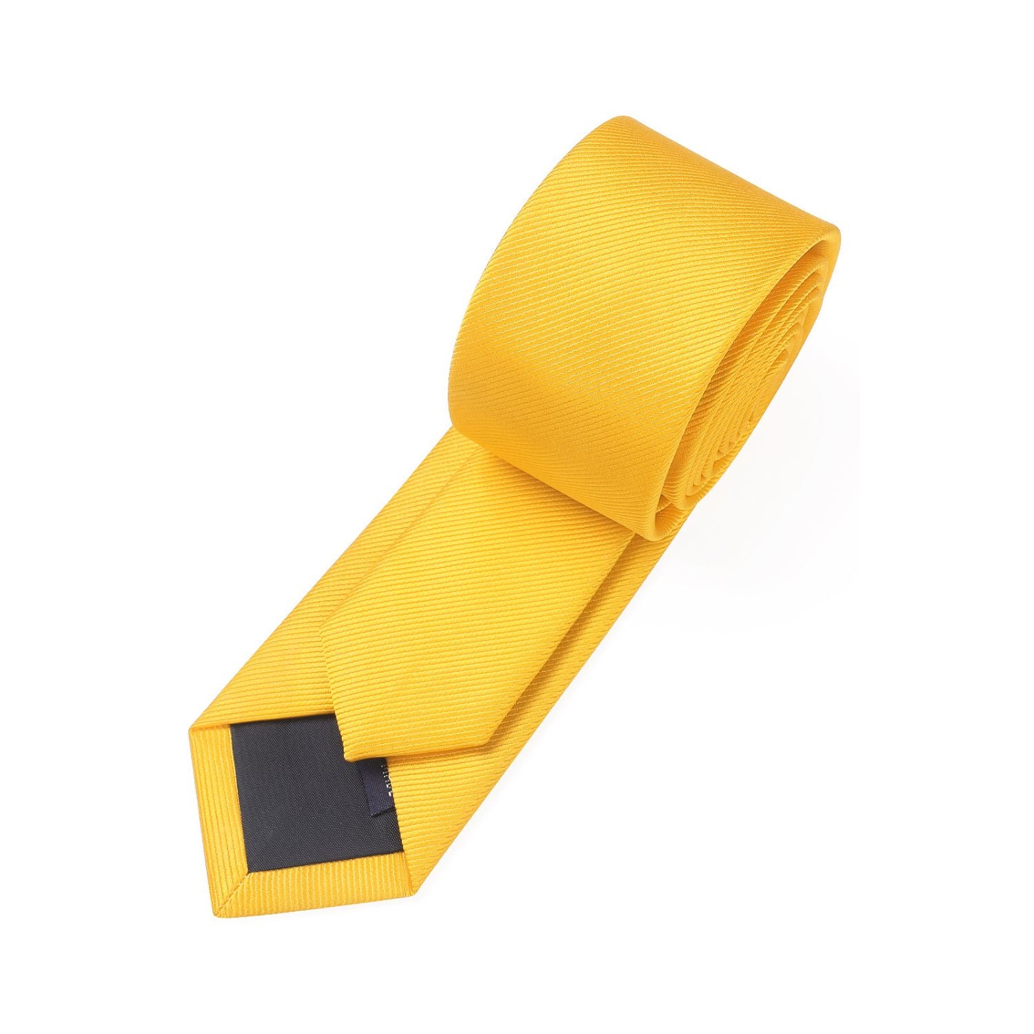 Solid 2.17'' Skinny Formal Tie - E-YELLOW