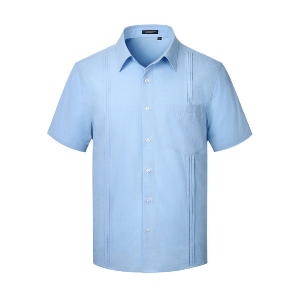 Men's Short Sleeve with Pocket - Z-BLUE 