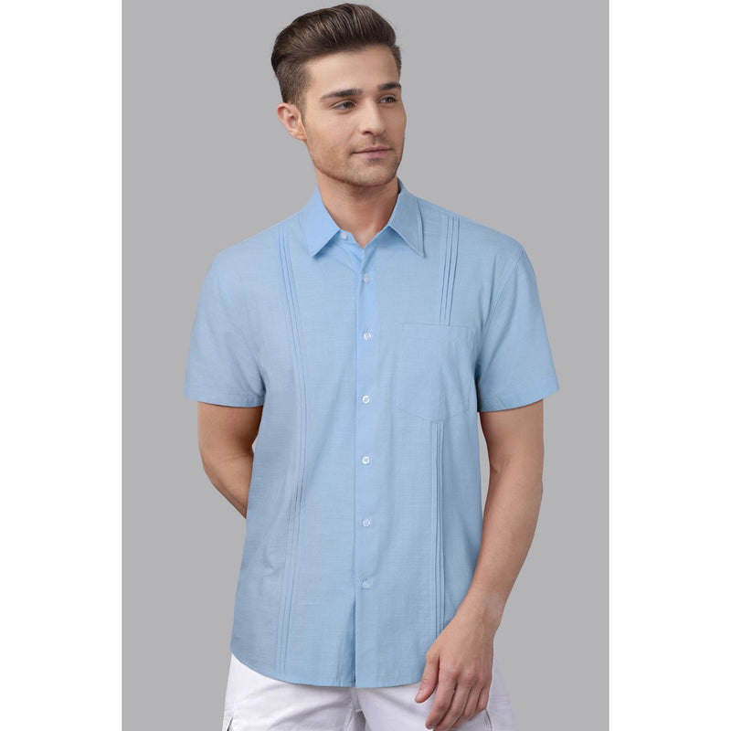 Men's Short Sleeve with Pocket - Z-BLUE 