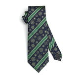 Christmas Tie Handkerchief Set - BLUE