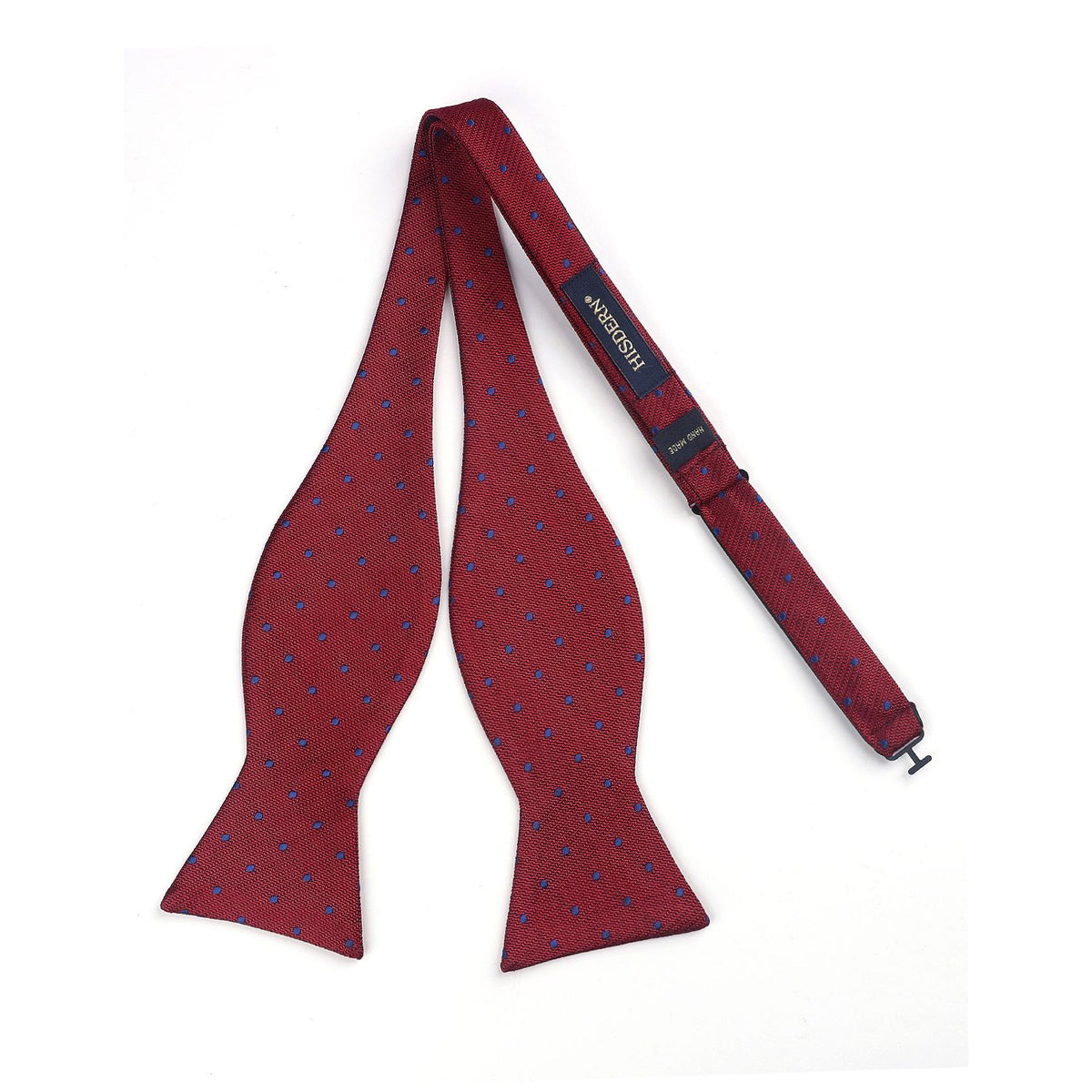 Polka Dots Bow Tie & Pocket Square - B-RED