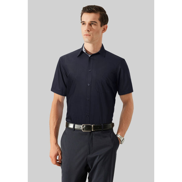 Men's Short Sleeve with Pocket - B1-NAVY 