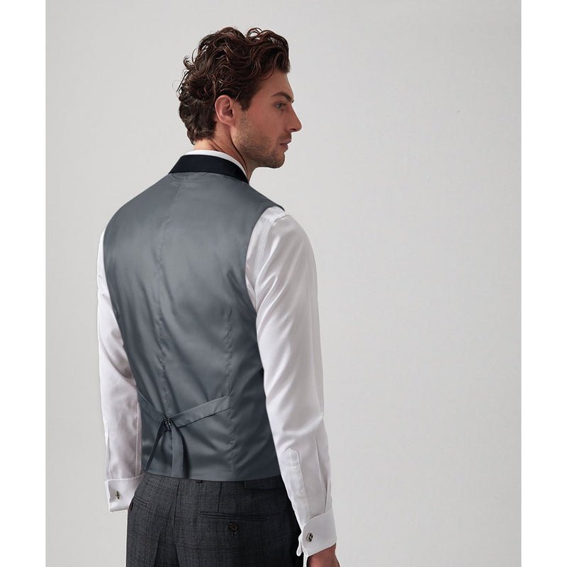 Formal Suit Vest - A-LIGHT GREY