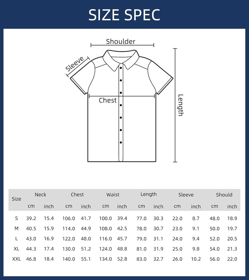 Men's Short Sleeve Shirt with Pocket - B1-YELLOW
