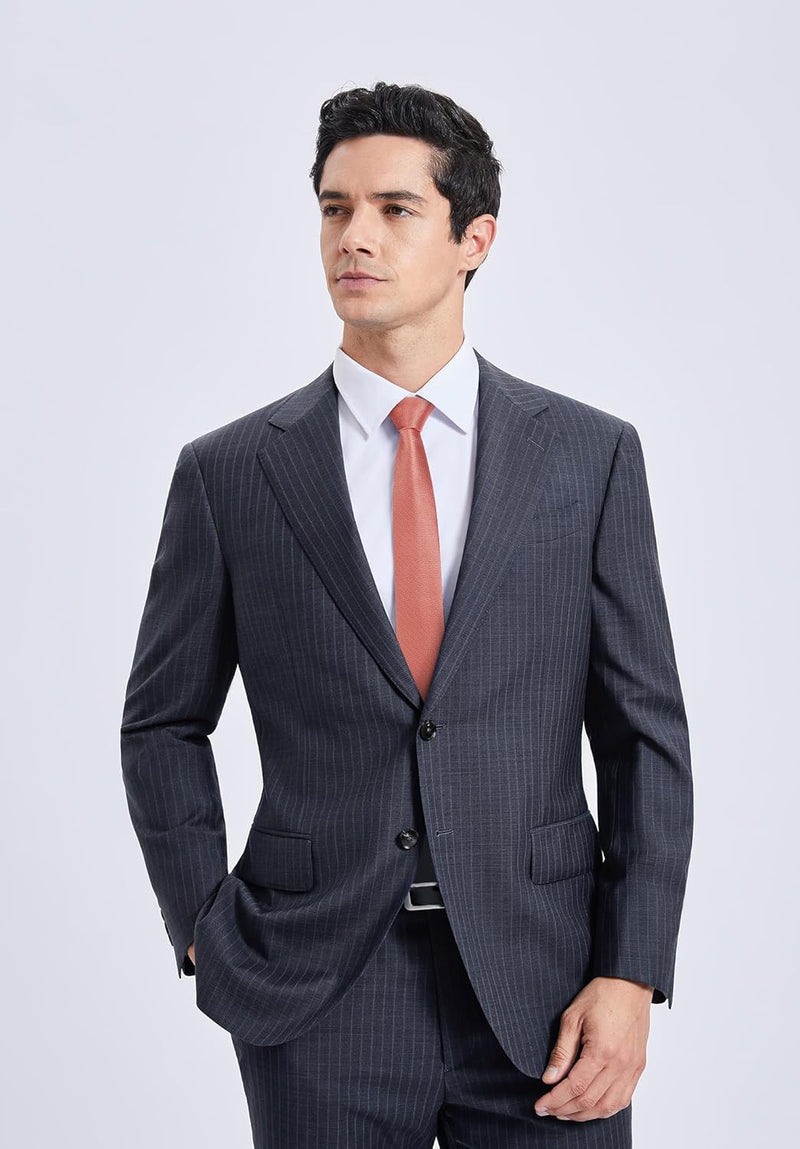 Solid 2.4' Skinny Formal Tie - BLUSH-01