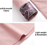 Men's Patchwork Dress Shirt with Pocket - DUSTY PINK/PAISLEY