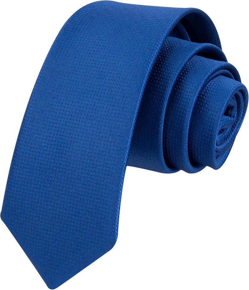 Solid 2.4' Skinny Formal Tie - ROYAL BLUE