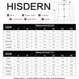 Hisdern Black Men's Shirt with Tie Handkerchief Set For Business Wedding