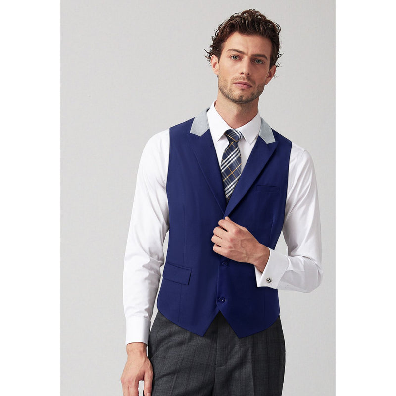 Formal Suit Vest - A-NAVY BLUE 