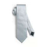 Houndstooth Tie Handkerchief Set - Z-GREY-HI 