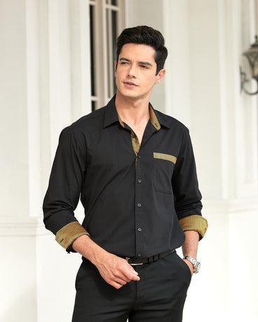 Patchwork Dress Shirts