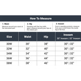 Hisdern Flex Men's Golf Pants Classic Fit Stretch for Golf Business