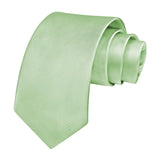 Solid 3.4'' Formal Tie - SAGE GREEN