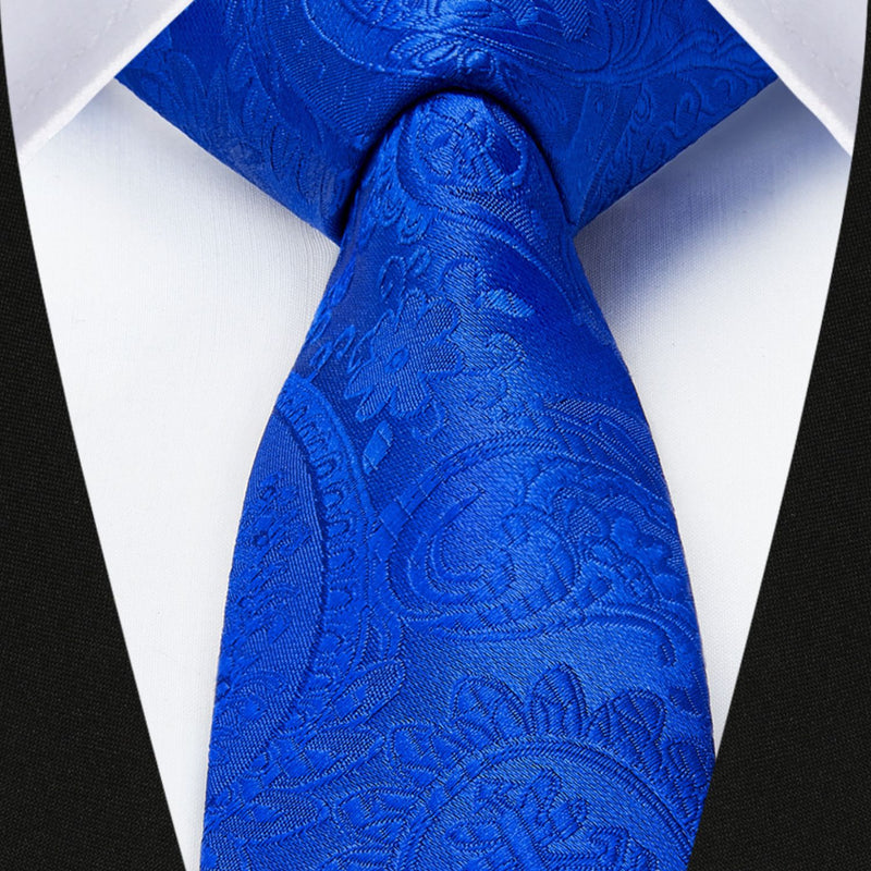 Paisley 2.17'' Skinny Formal Tie - B-ROYAL BLUE