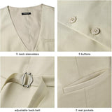 Formal Suit Vest - BEIGE