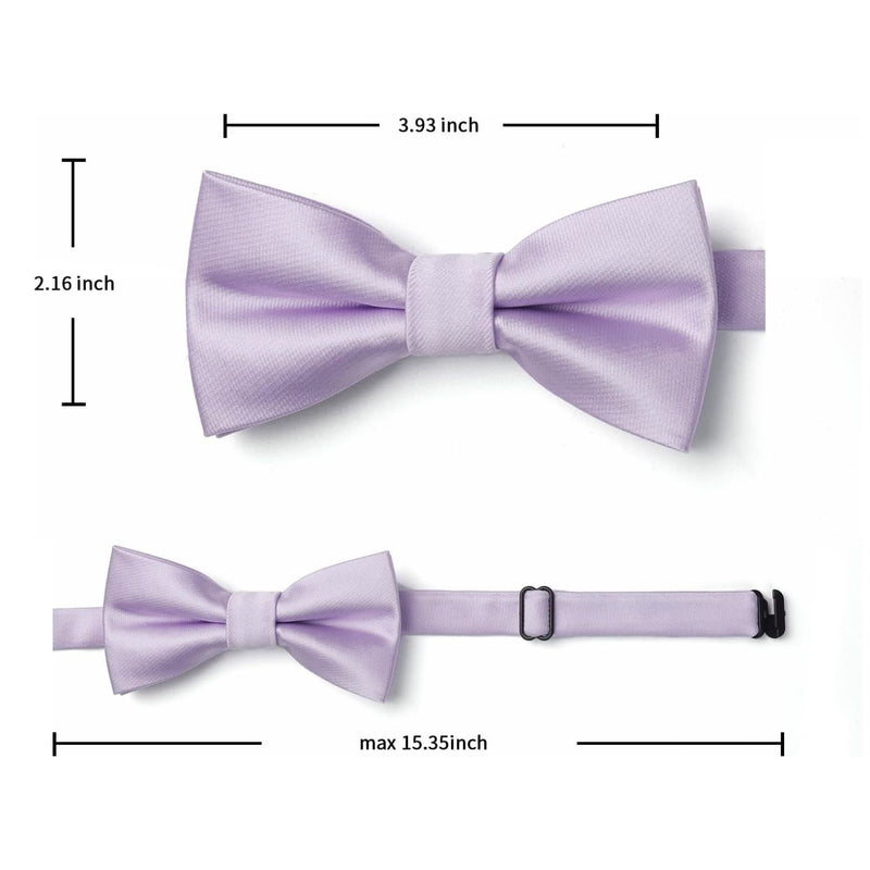 Solid Pre-Tied Bow Tie for Boy - PURPLE