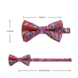 3PCS Mixed Design Pre-Tied Bow Ties - B-07 Christmas Gifts for Men