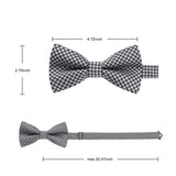 6PCS Mixed Design Pre-Tied Bow Ties - 3-B6-02 Christmas Gifts for Men